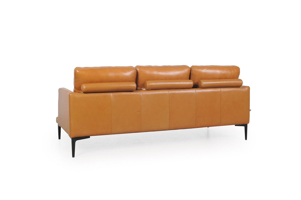Moroni - Rica Full Leather Sofa in Tan - 43903BS1961