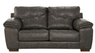 Jackson Furniture - Hudson 3 Piece Living Room Set in Steel - 4396-03-02-01-STEEL - GreatFurnitureDeal