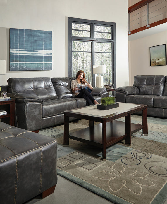 Jackson Furniture - Hudson Sofa in Steel - 4396-03-STEEL