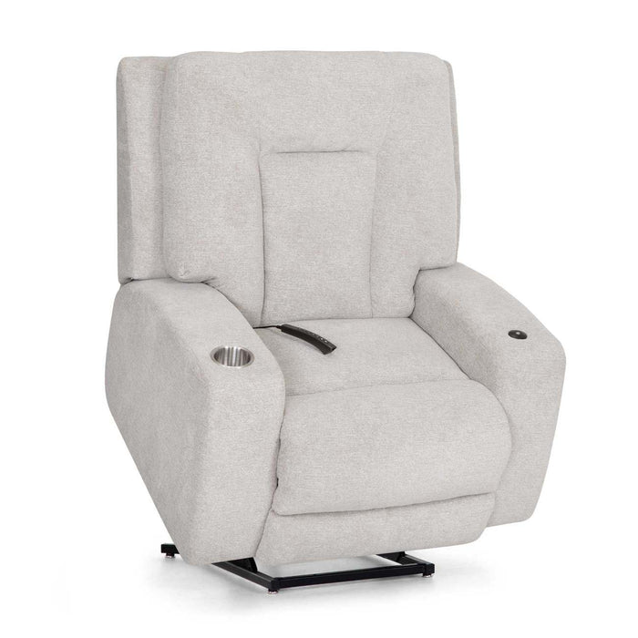 Franklin Furniture - 4492 Lancer Power Lift Recliner in Endura Mocha - 4475-MOCHA - GreatFurnitureDeal