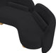 Meridian Furniture - Daphne 64" Black Chenille Fabric Upholstered Loveseat - 44001Black-L - GreatFurnitureDeal