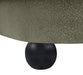 Meridian Furniture - Daphne 64" Olive Boucle Fabric Upholstered Loveseat - 44003Olive-L - GreatFurnitureDeal