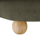 Meridian Furniture - Daphne 89" Olive Boucle Fabric Upholstered Sofa - 44003Olive-S - GreatFurnitureDeal