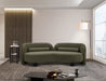 Meridian Furniture - Daphne 89" Olive Boucle Fabric Upholstered Sofa - 44003Olive-S - GreatFurnitureDeal