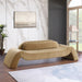 Meridian Furniture - Austin 107" Saddle Velvet Upholstered Sofa - 44008Saddle-S - GreatFurnitureDeal
