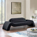 Meridian Furniture - Austin 107" Black Corduroy Upholstered Sofa - 44009Black-S - GreatFurnitureDeal