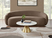 Meridian Furniture - Emery 93" Brown Velvet Upholstered Sofa - 44044Brown-S - GreatFurnitureDeal