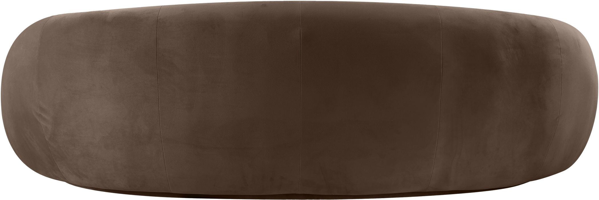 Meridian Furniture - Emery 93" Brown Velvet Upholstered Sofa - 44044Brown-S - GreatFurnitureDeal