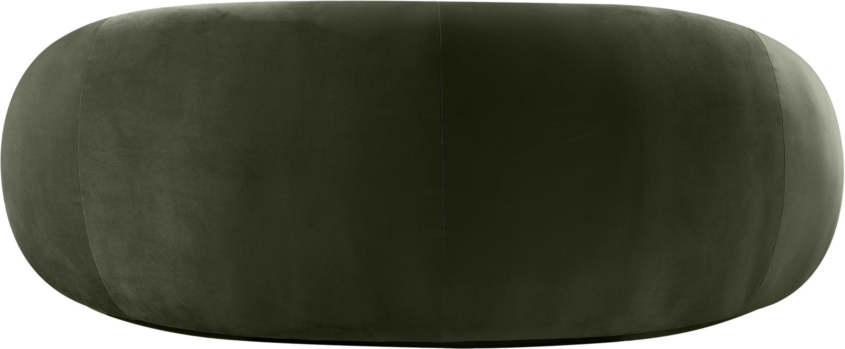 Meridian Furniture - Emery 77" Green Velvet Upholstered Loveseat - 44044Green-L - GreatFurnitureDeal