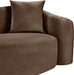 Meridian Furniture - Destin 70" Brown Velvet Upholstered Loveseat - 44052Brown-L - GreatFurnitureDeal