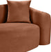Meridian Furniture - Destin 70" Cognac Velvet Upholstered Loveseat - 44052Cognac-L - GreatFurnitureDeal