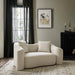 Meridian Furniture - Destin 70" Cream Velvet Upholstered Loveseat - 44052Cream-L - GreatFurnitureDeal