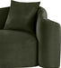 Meridian Furniture - Destin 70" Green Velvet Upholstered Loveseat - 44052Green-L - GreatFurnitureDeal
