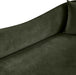 Meridian Furniture - Destin 70" Green Velvet Upholstered Loveseat - 44052Green-L - GreatFurnitureDeal