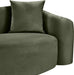 Meridian Furniture - Destin 70" Green Velvet Upholstered Loveseat - 44052Green-L - GreatFurnitureDeal