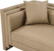 Meridian Furniture - Everett 88.5" Tan Vegan Leather Upholstered Sofa - 44067Tan-S - GreatFurnitureDeal