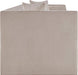 Meridian Furniture - Everett 88.5" Beige Chenille Fabric Upholstered Sofa - 44068Beige-S - GreatFurnitureDeal