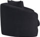 Meridian Furniture - Penelope 66.5" Black Chenille Fabric Upholstered Loveseat - 44073Black-L - GreatFurnitureDeal