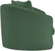 Meridian Furniture - Penelope 92.5" Green Chenille Fabric Upholstered Sofa - 44073Green-S - GreatFurnitureDeal