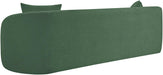 Meridian Furniture - Penelope 92.5" Green Chenille Fabric Upholstered Sofa - 44073Green-S - GreatFurnitureDeal