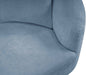 Meridian Furniture - Penelope 92.5" Light Blue Chenille Fabric Upholstered Sofa - 44073LtBlu-S - GreatFurnitureDeal