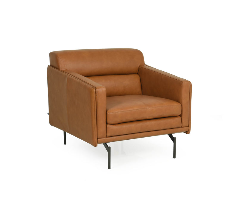 Moroni - McCoy Full Leather Chair in Tan - 44201BS1961