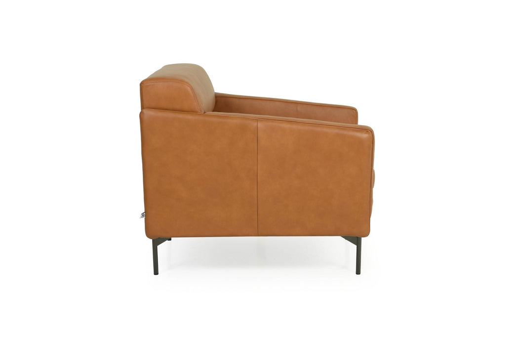 Moroni - McCoy Full Leather Chair in Tan - 44201BS1961