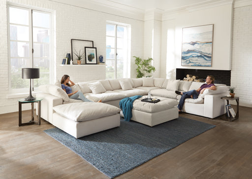 Jackson Furniture - Posh 8 Piece Modular Sectional in Porcelain - 4445-59-31-31-59-31-59-28-28-Porcelain - GreatFurnitureDeal