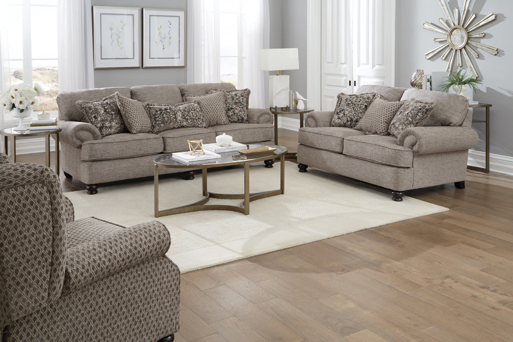 Jackson Furniture - Freemont 4 Piece Living Room Set in Pewter - 4447-SLCO-PEWTER-4SET
