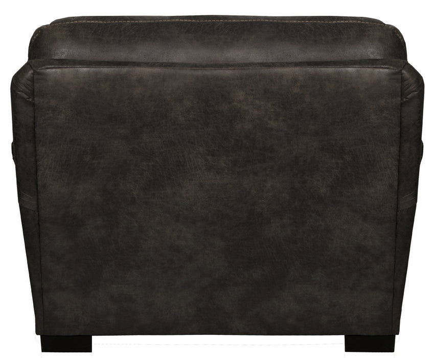 Jackson Furniture - Grant Bonded Leather Chair in Steel - 4453-01-STEEL - GreatFurnitureDeal