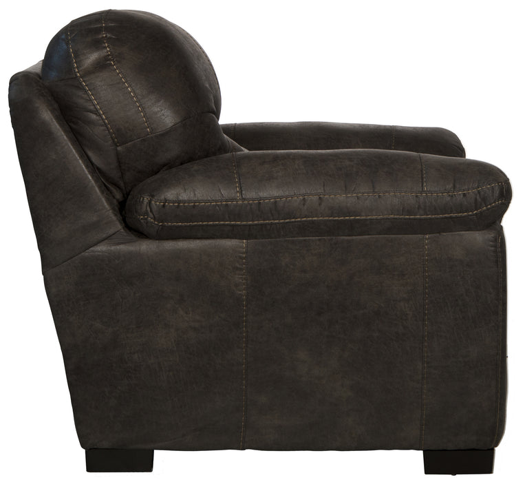 Jackson Furniture - Grant Bonded Leather Chair in Steel - 4453-01-STEEL