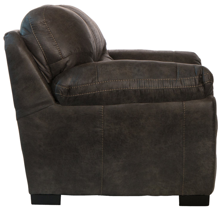 Jackson Furniture - Grant 2 Piece Sofa Set in Steel - 4453-03-S+L-STEEL - GreatFurnitureDeal