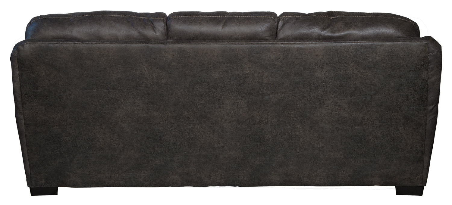 Jackson Furniture - Grant Bonded Leather Sofa in Steel - 4453-03-STEEL - GreatFurnitureDeal
