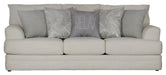 Jackson Furniture - Zeller Sofa in Cream-Sterling - 4470-03-CREAM - GreatFurnitureDeal