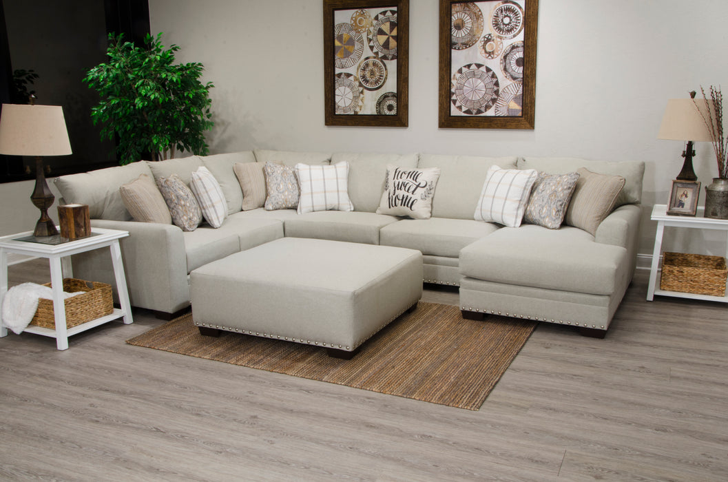 Jackson Furniture - Middleton 4 Piece Modular Sectional in Cement - 4478-62-59-30-76-CEMENT - GreatFurnitureDeal