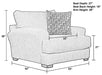 Jackson Furniture - Ava 3 Piece Living Room Set in Pepper - 4498-03-02-01-PEPPER - GreatFurnitureDeal