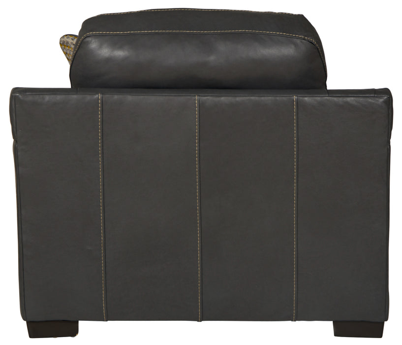 Jackson Furniture - Marco 3 Piece Living Room Set in Gunmetal - 4507-03-02-01-GUNMETAL - GreatFurnitureDeal