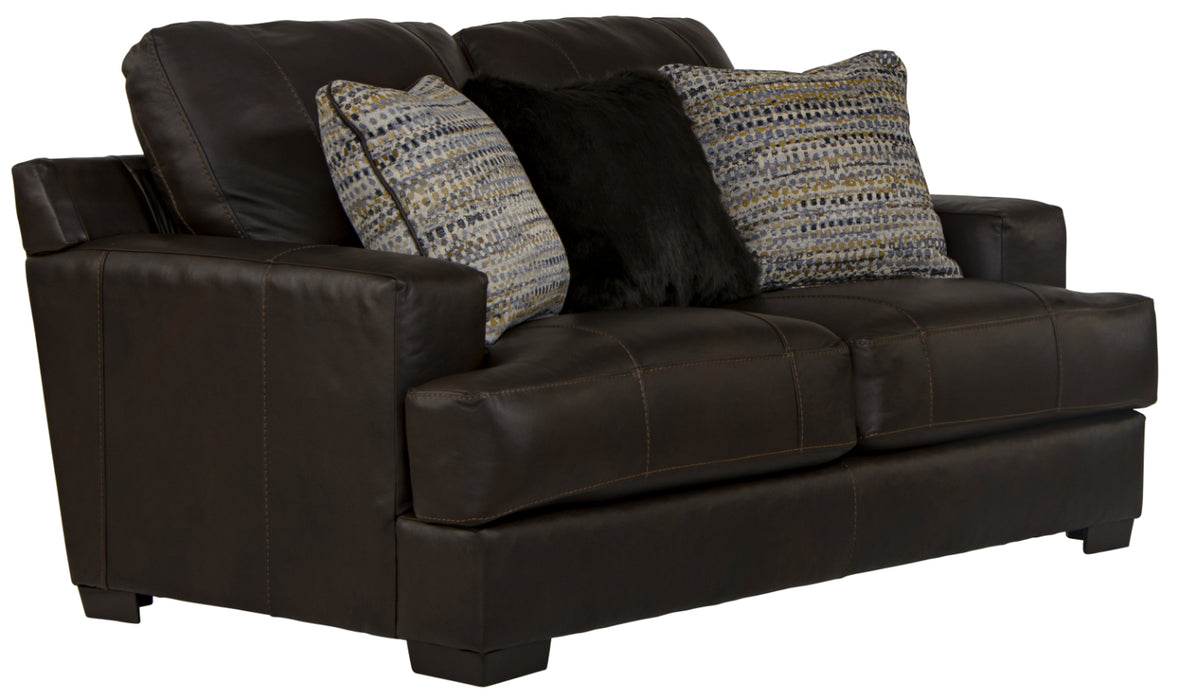 Jackson Furniture - Marco Loveseat in Chocolate - 4507-02-CHOCOLATE - GreatFurnitureDeal