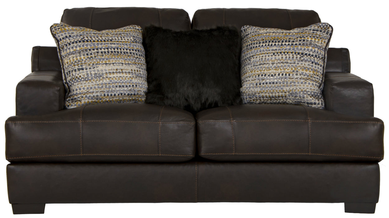 Jackson Furniture - Marco Loveseat in Chocolate - 4507-02-CHOCOLATE - GreatFurnitureDeal