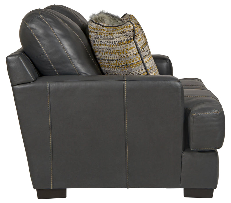 Jackson Furniture - Marco Loveseat in Gunmetal - 4507-02-GUNMETAL - GreatFurnitureDeal