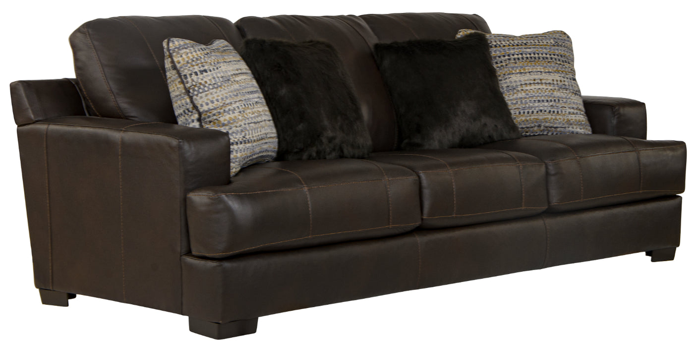 Jackson Furniture - Marco 4 Piece Living Room Set in Chocolate - 4507-03-02-01-10-CHOCOLATE - GreatFurnitureDeal