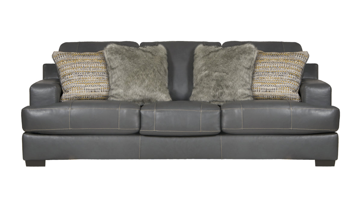 Jackson Furniture - Marco Sofa in Gunmetal - 4507-03-GUNMETAL - GreatFurnitureDeal