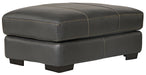 Jackson Furniture - Marco Ottoman in Gunmetal - 4507-10-GUNMETAL - GreatFurnitureDeal
