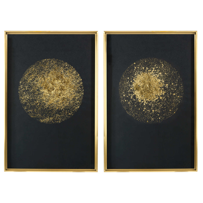 Uttermost - Gold Rondure Framed Prints, S/2 - 45098 - GreatFurnitureDeal