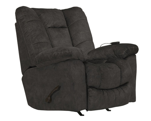 Catnapper - Manfred Rocker Recliner w/Heat & Massage in Ebony - 4513-2-EBONY - GreatFurnitureDeal