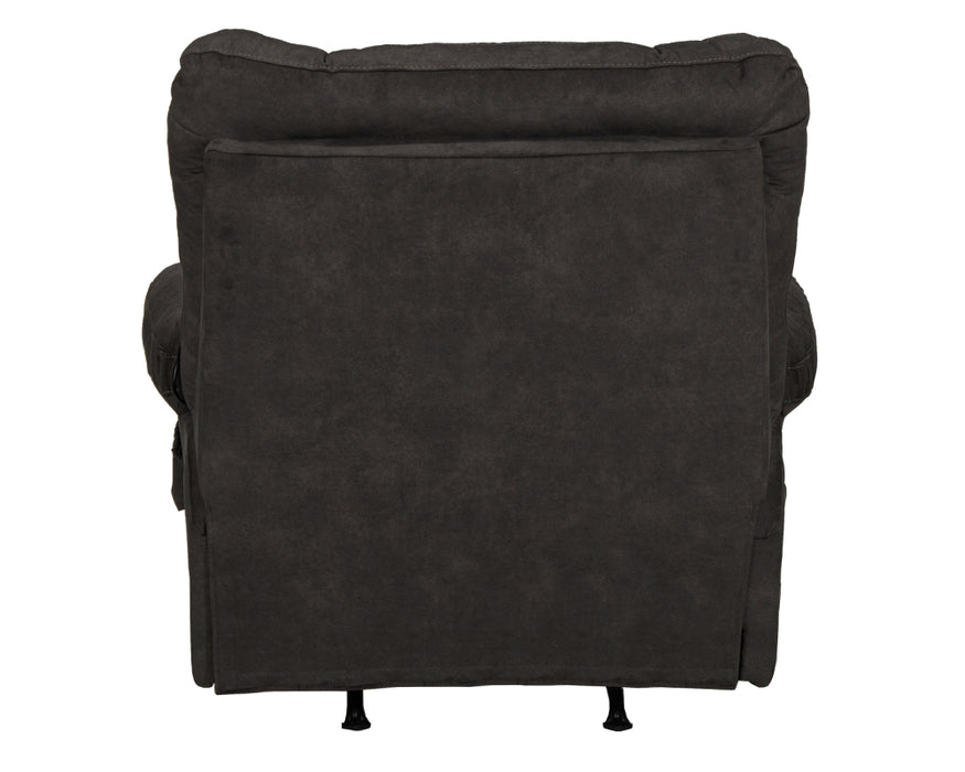 Catnapper - Manfred Rocker Recliner w/Heat & Massage in Ebony - 4513-2-EBONY - GreatFurnitureDeal