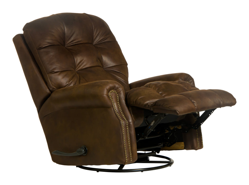 Catnapper - Simpson Swivel Glider Recliner in Walnut - 4569-5-WAL - GreatFurnitureDeal
