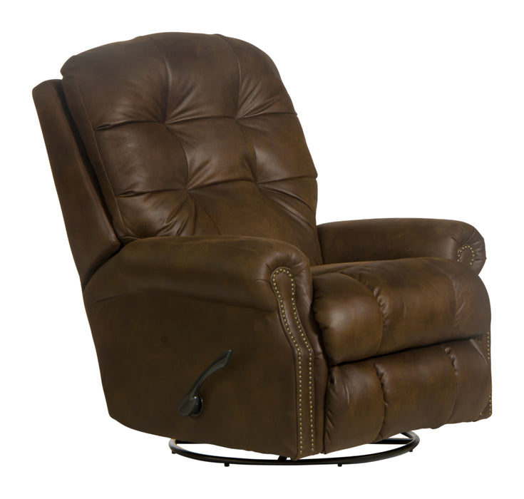 Catnapper - Simpson Swivel Glider Recliner in Walnut - 4569-5-WAL - GreatFurnitureDeal