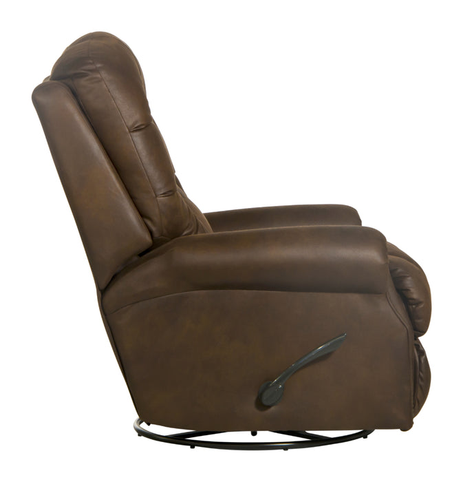 Catnapper - Simpson Swivel Glider Recliner in Walnut - 4569-5-WAL - GreatFurnitureDeal