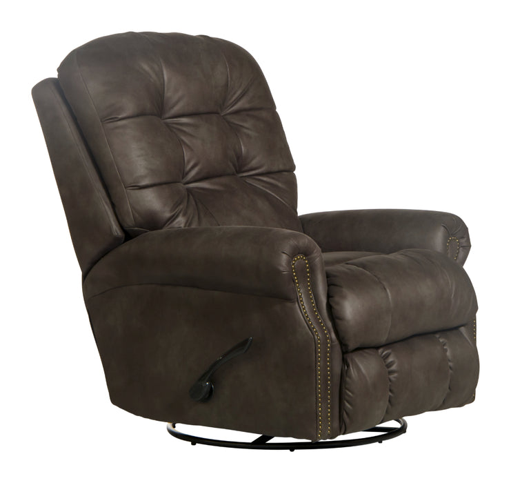 Catnapper - Simpson Swivel Glider Recliner in Steel - 4569-5-STEEL - GreatFurnitureDeal